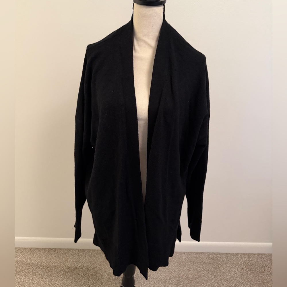 Laundry By Shelli Segal Black Knit Cardigan